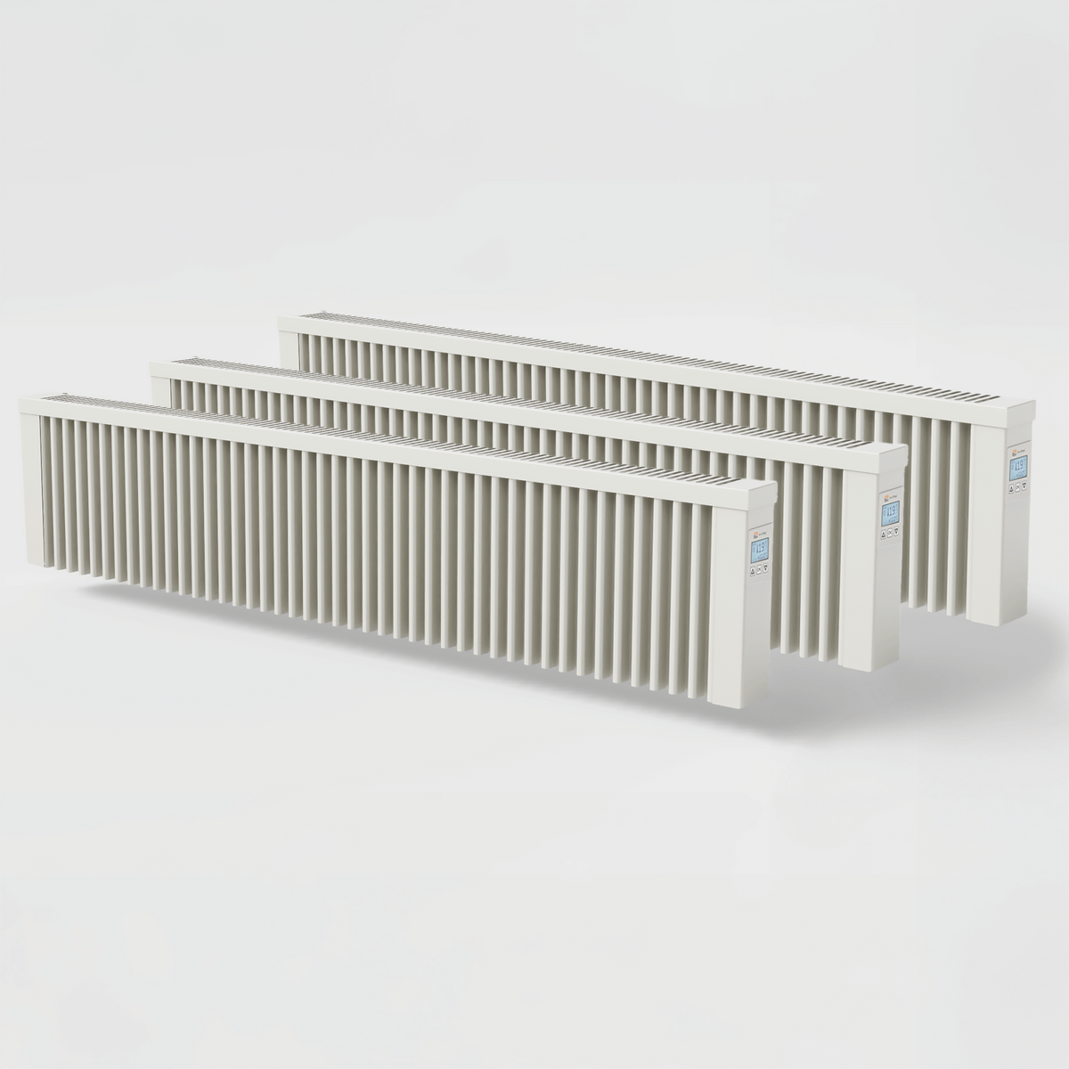 3er Paketset AeroFlow® Elektroheizung SLIM Standard - 1200 Watt