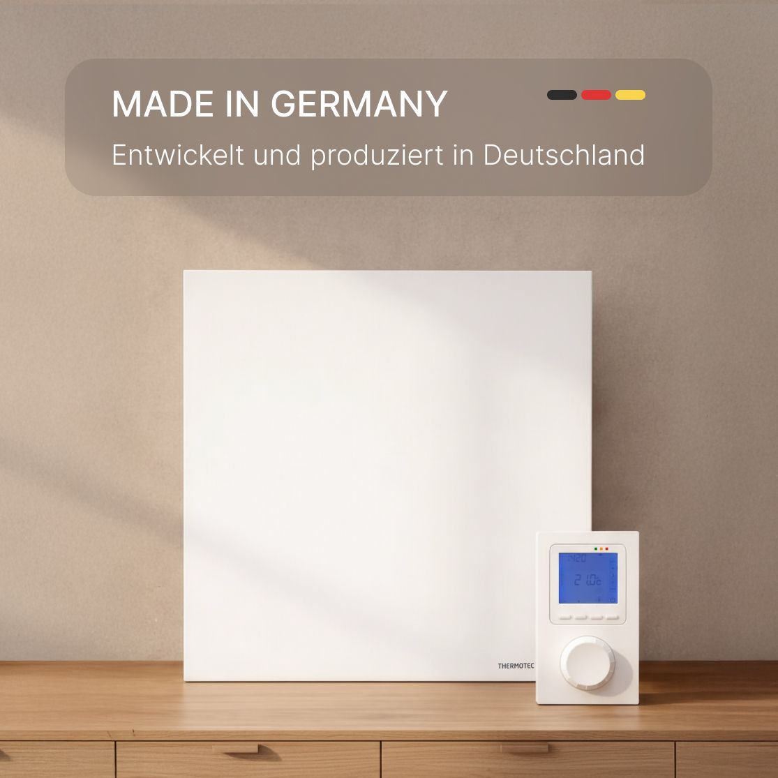 LUMERA Infrarot-Heizpaneel mit X3D Funkthermostat