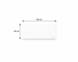 LUMERA Infrarot-Heizpaneel Slim mit X3D Funkthermostat