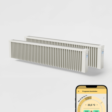 AeroFlow® Elektroheizung Slim Smart - 2000 Watt