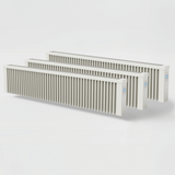 3er Paketset AeroFlow® Elektroheizung SLIM Standard - 1200 Watt