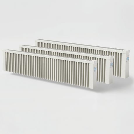 3er Paketset AeroFlow® Elektroheizung SLIM Standard - 1200 Watt