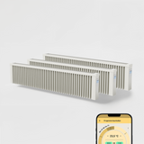 3er Paketset AeroFlow® Elektroheizung SLIM Smart - 2000 Watt