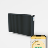 AeroFlow® Elektroheizung Compact Smart 1950 Watt RAL 7016 Anthrazitgrau