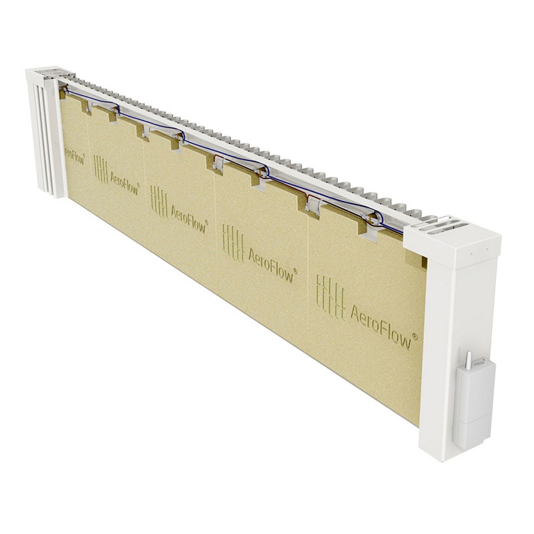 Calefacción eléctrica AeroFlow® Slim X3D inalámbrica