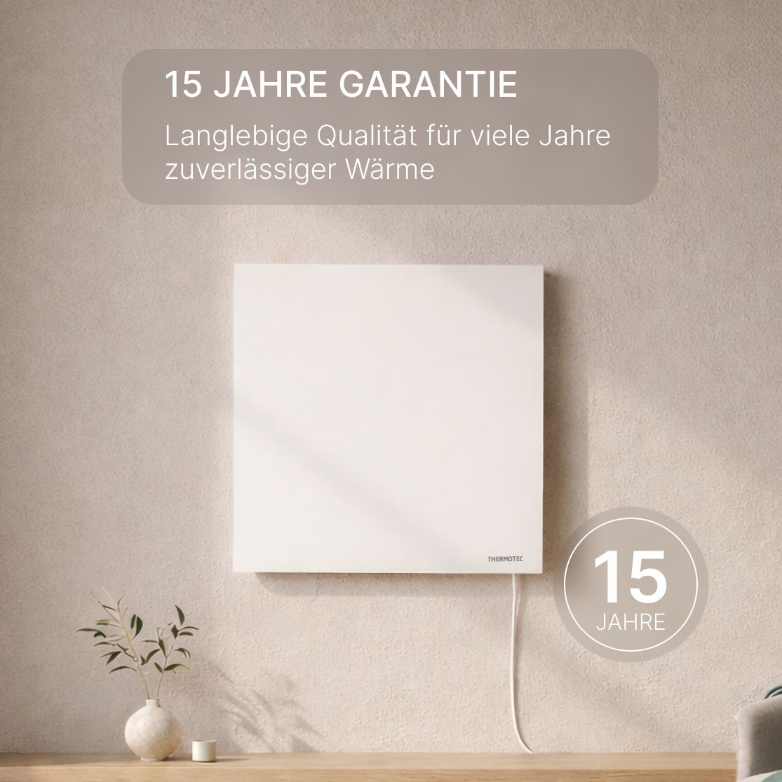 LUMERA Infrarot-Heizpaneel mit X3D Funkthermostat