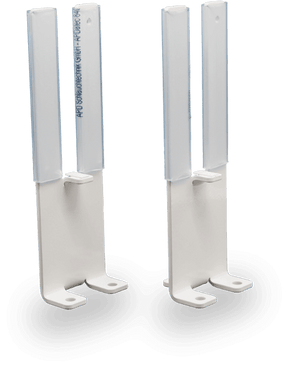 Praktisches Standfuß-Set zum Schrauben