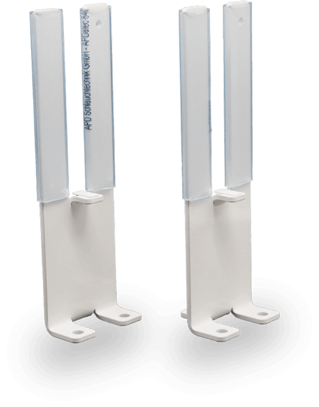 Praktisches Standfuß-Set zum Schrauben